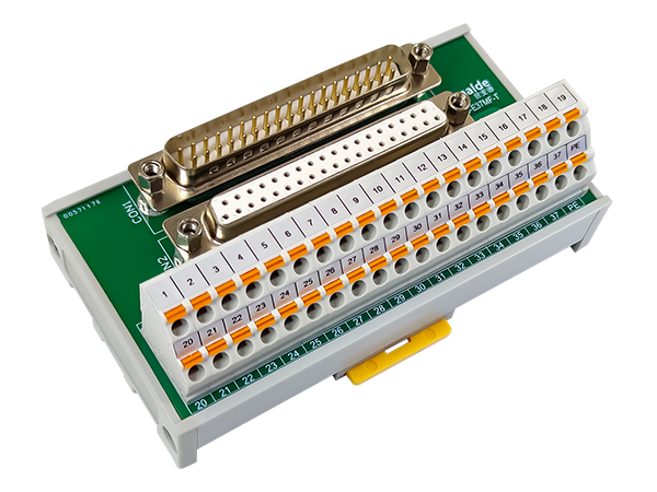直插式DB接口端子臺(tái)(SMD-E37MF-T)