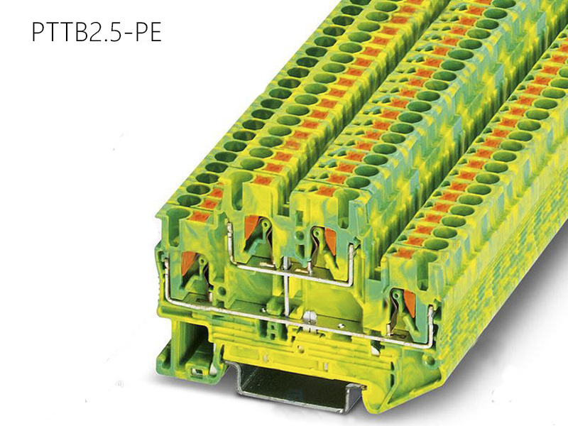 世麥德 直插式接地端子 PTTB2.5-PE
